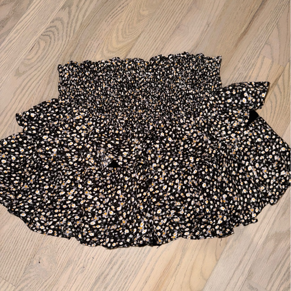 MIXOLOGY RUFFLE MINI SKIRT